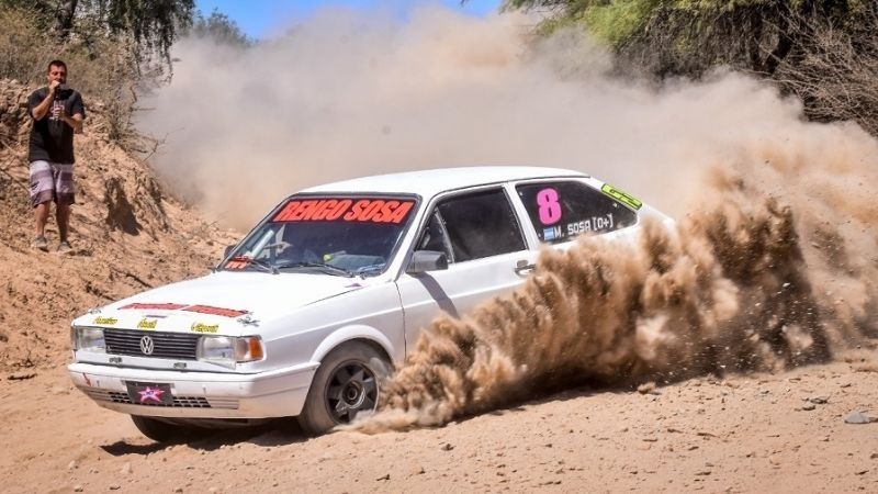 Fotógrafo catamarqueño lesionado en el Rally de Frías
