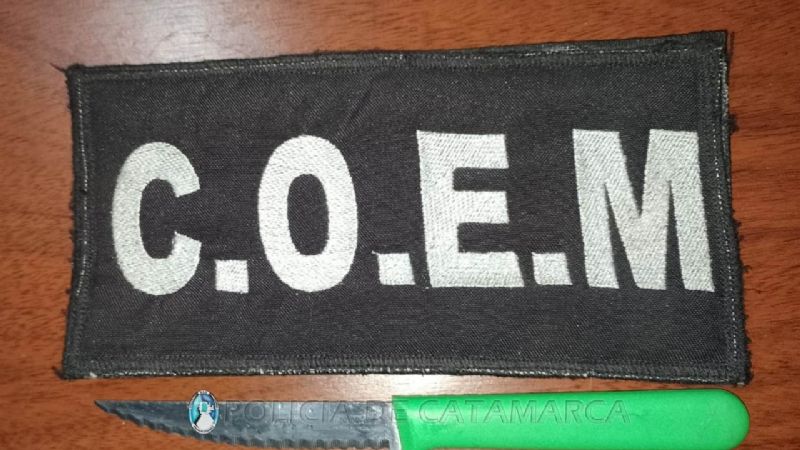 Intentó cometer un ilícito y fue aprehendido