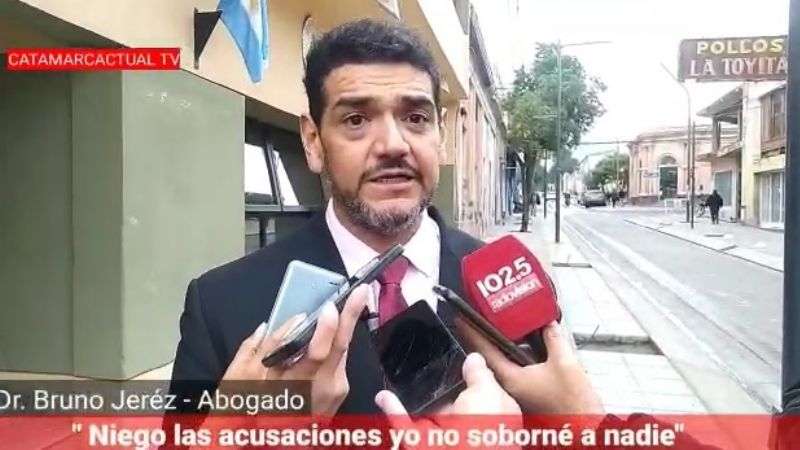 El abogado Jerez negó acusaciones en su contra
