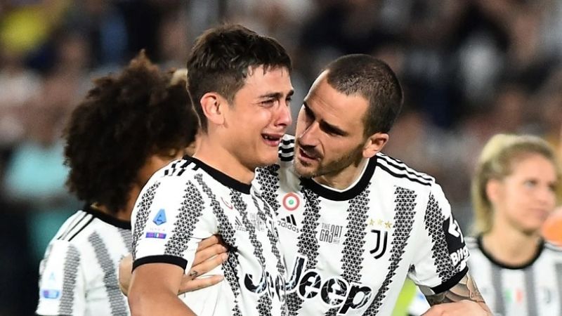 Paulo Dybala se despidió llorando de la Juventus