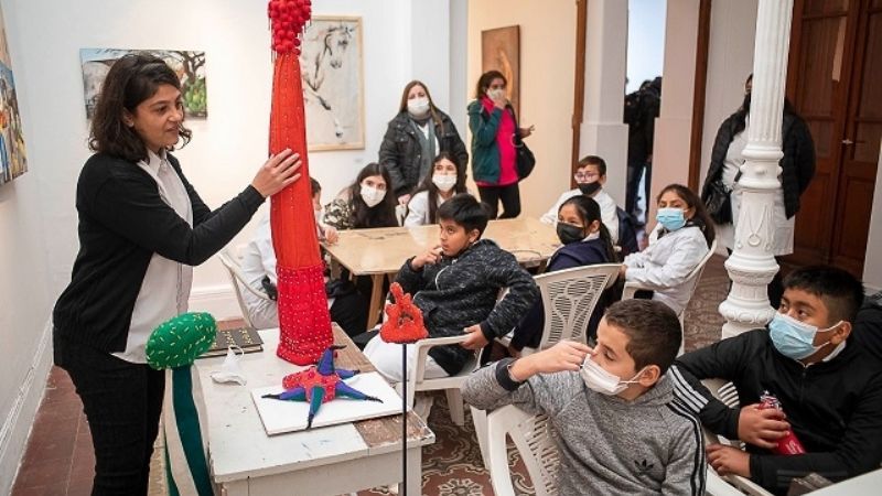 “Imagino el museo”, taller inclusivo para niños