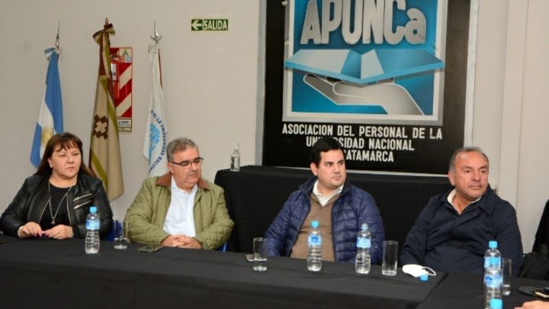 Raúl Jalil estuvo en APUNCA