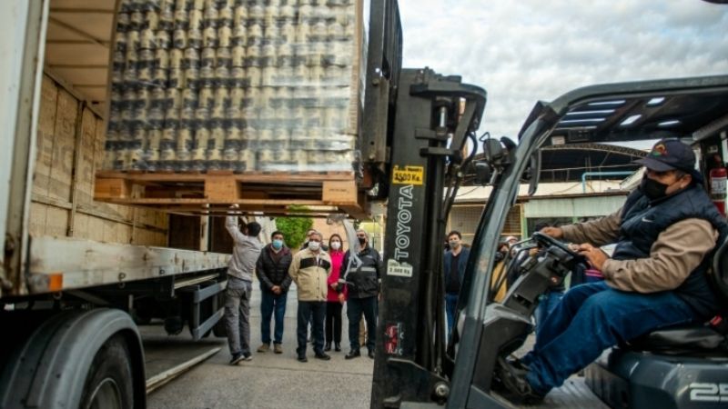 Segunda exportacion local hacia Chile