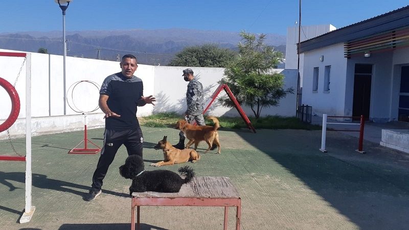 La División Canes visitó Escuelas de Educación Especial