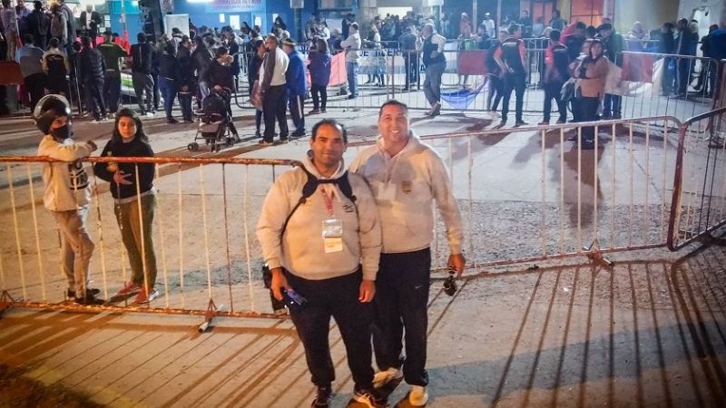 Los Cabrera en carrera, como siempre, y viven para contarlo