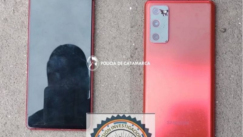 Le arrebataron el celular pero la policía lo recuperó