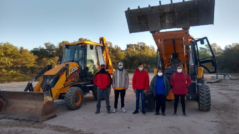 Capacitación en maquinaria pesada en Andalgalá