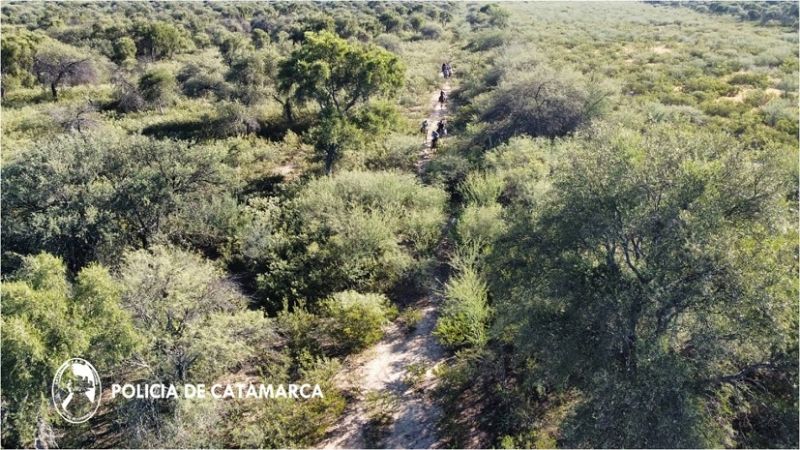Salió a realizar tareas de campo y se perdió