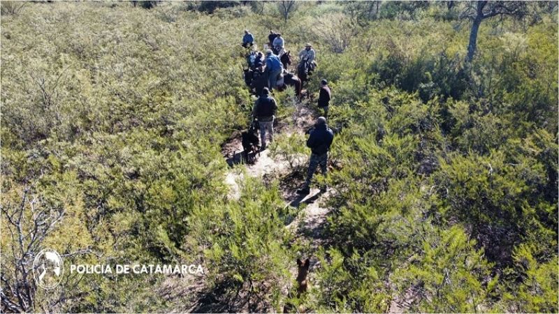 Salió a realizar tareas de campo y se perdió