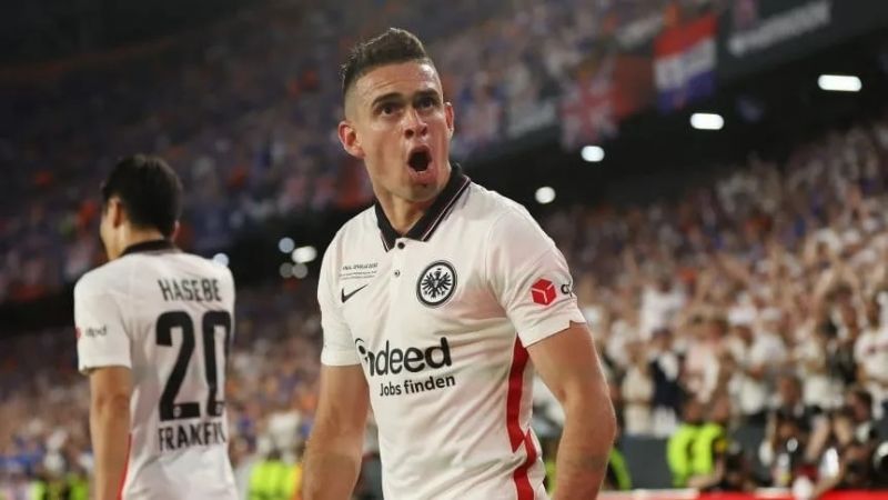 Frankfurt campeón de la Europa League con goles de Borré