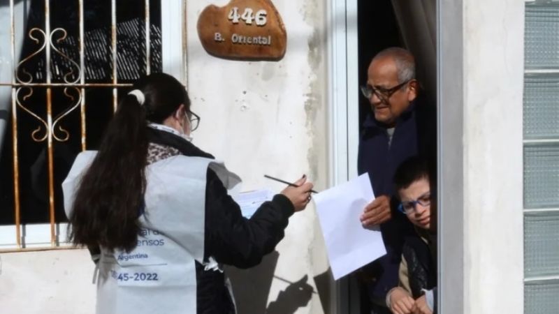 Indec informó que 23.813.773 personas completaron el Censo Digital