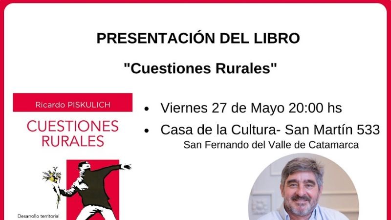 Piskulich se mete en las “Cuestiones Rurales”