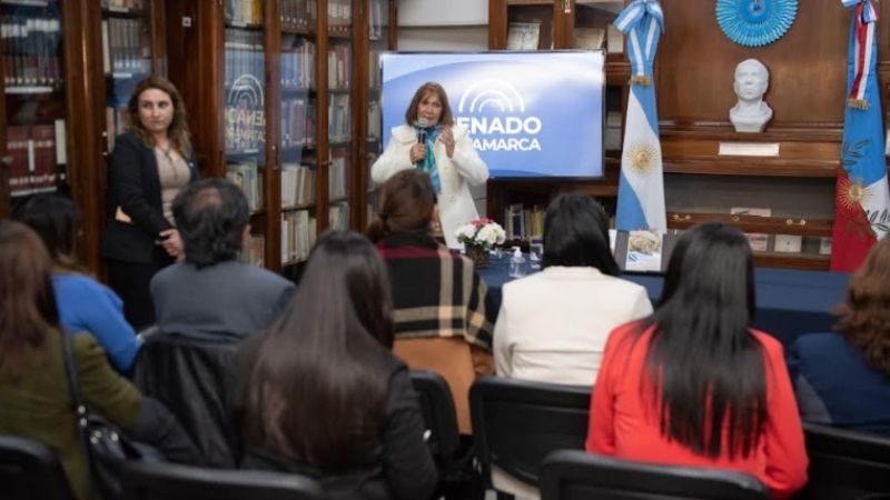 Se presentó el libro “Adán Quiroga” en la Biblioteca del Senado