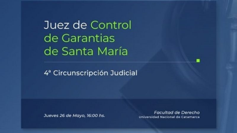 Entrevista a postulantes para juez de Control de Garantías