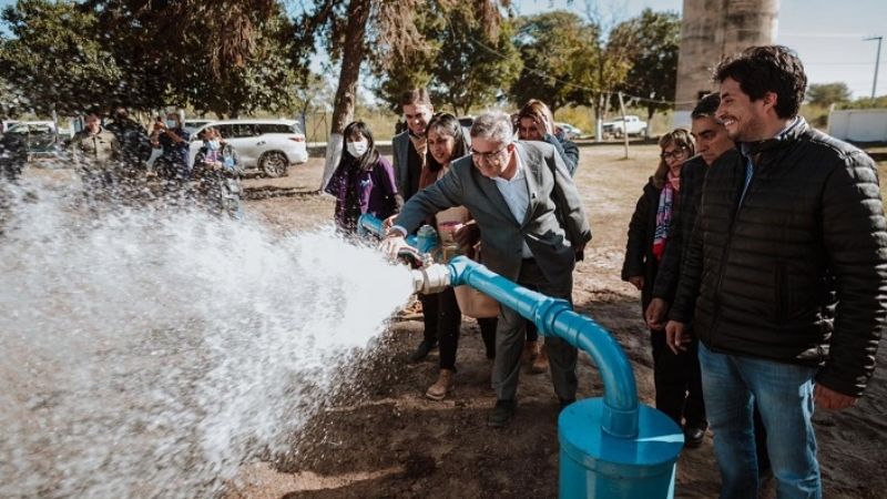 Inauguraron obras en el departamento Santa Rosa