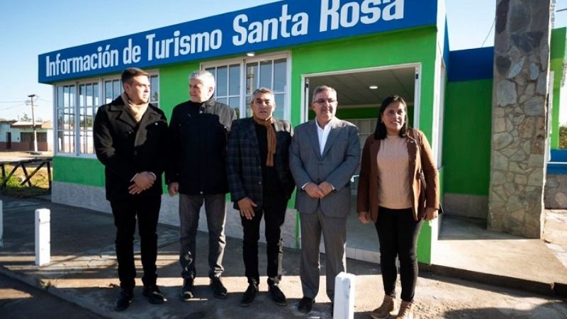 Inauguraron obras en el departamento Santa Rosa