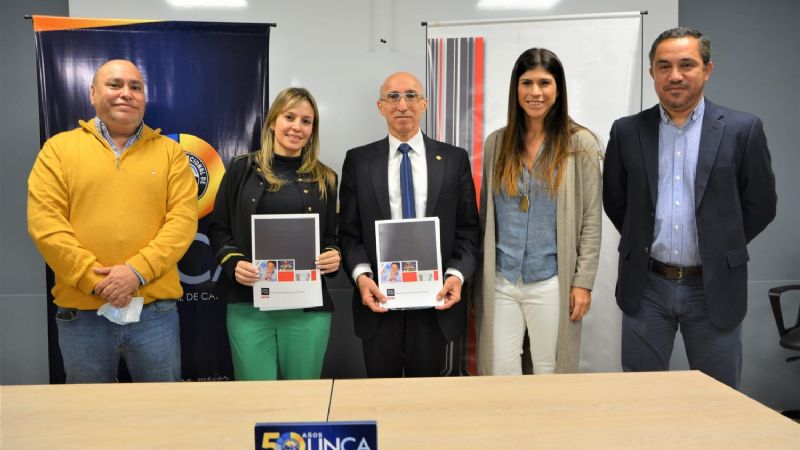 Minera firmó convenio con Salud