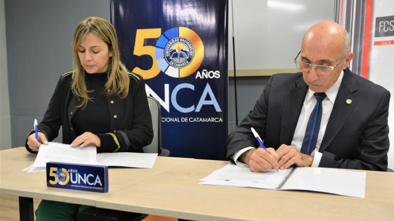 Minera firmó convenio con Salud