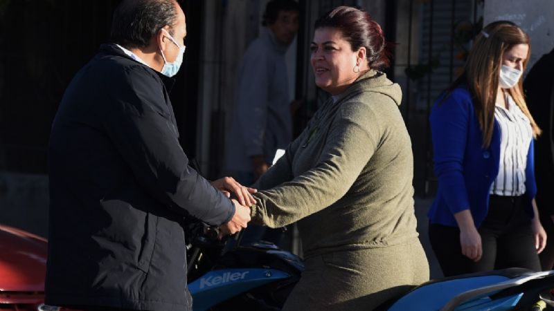 Comenzó la instalación de nuevas luminarias en el Barrio Eva Perón