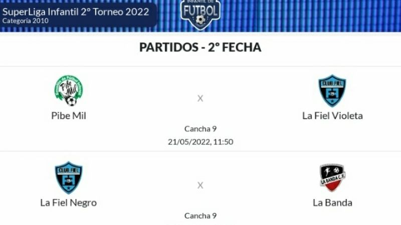 Se juega la Superliga Infantil de Fútbol en Catamarca