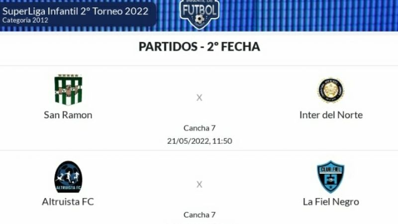 Se juega la Superliga Infantil de Fútbol en Catamarca