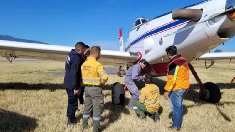El avión hidrante hará base en Catamarca
