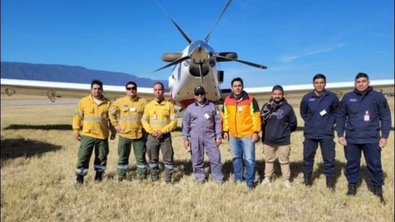 El avión hidrante hará base en Catamarca