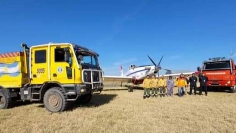El avión hidrante hará base en Catamarca