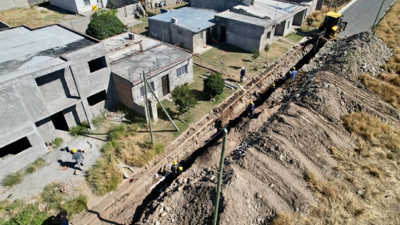 Saneamiento en Barrio San Antonio Sur