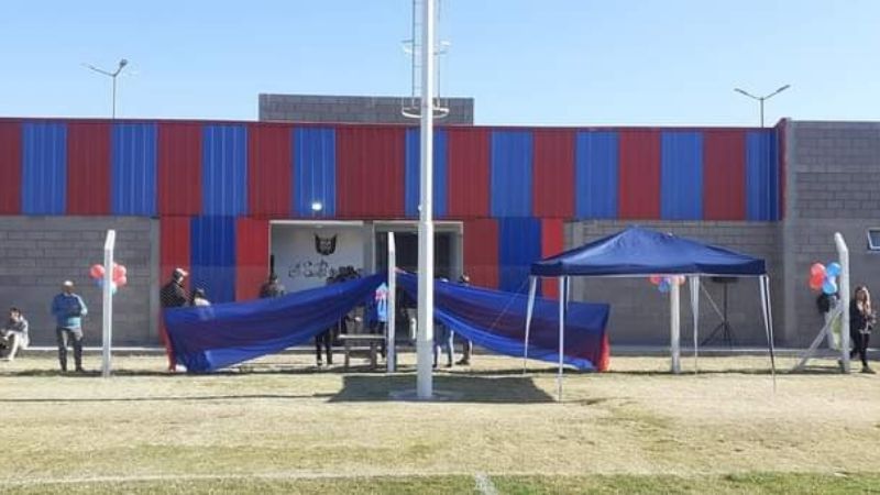 San Lorenzo de Alem inauguró sus vestuarios