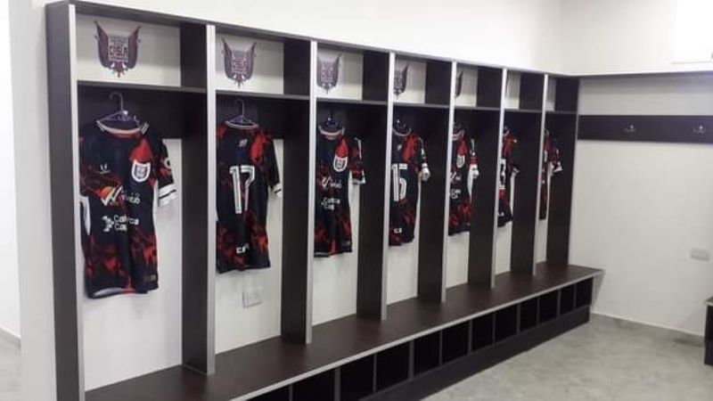 San Lorenzo de Alem inauguró sus vestuarios