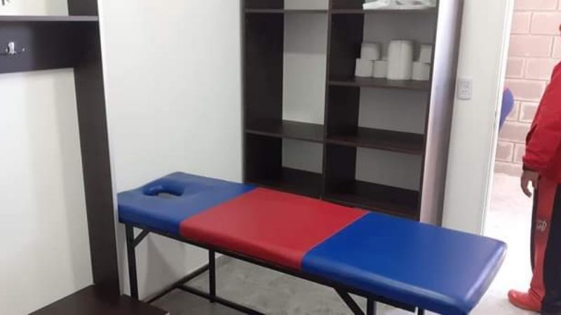 San Lorenzo de Alem inauguró sus vestuarios