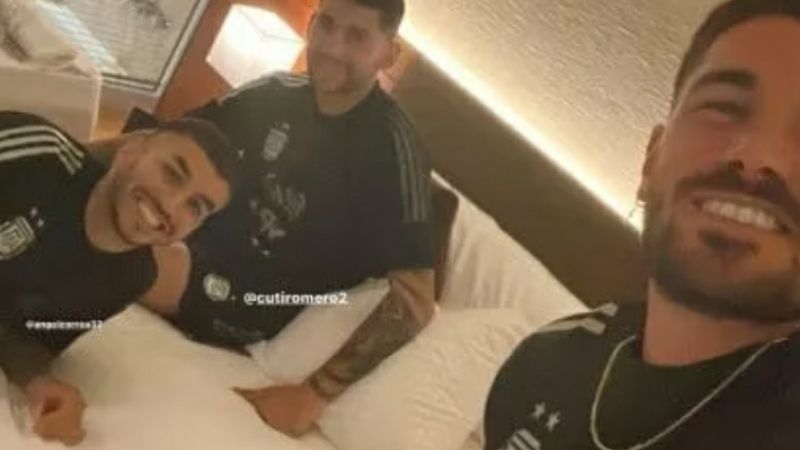 La Selección Argentina ya está en España