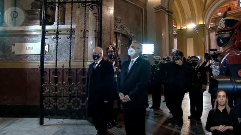 Alberto Fernández participa del Tedeum en la Catedral Metropolitana