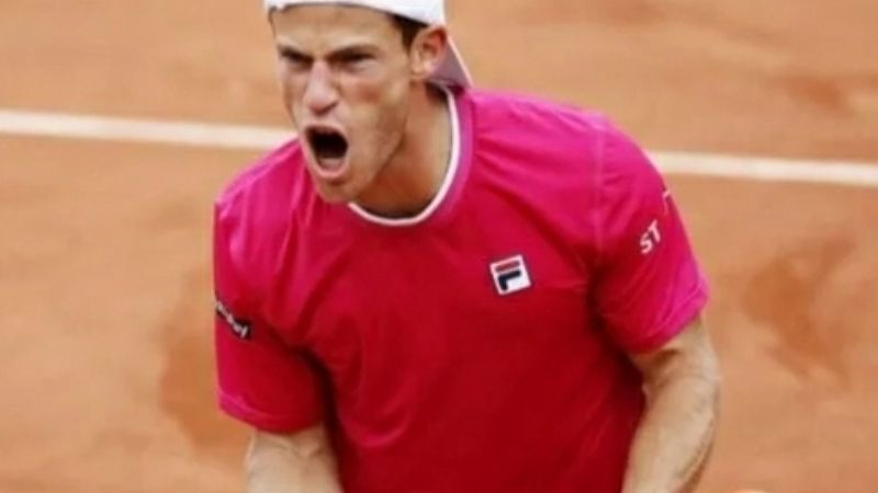 El Peque Schwartzman le dio una paliza a Dimitrov y avanzó a octavos de final