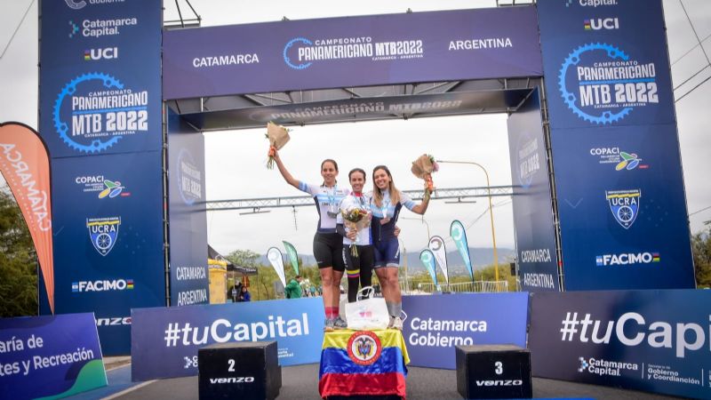 Catamarca y Argentina en lo más alto de la mano de Ceci Vázquez