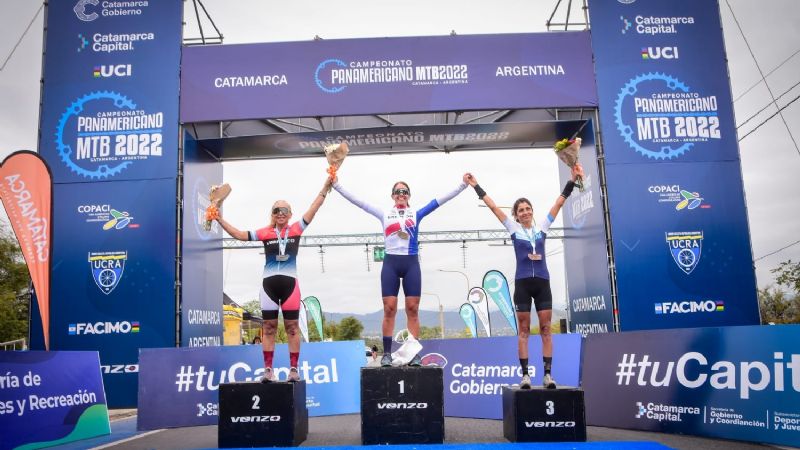 Catamarca y Argentina en lo más alto de la mano de Ceci Vázquez