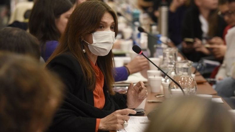 Ginocchio, en un plenario sobre “Gestión Menstrual”