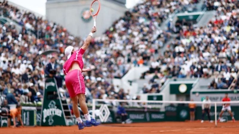 Schwartzman perdió ante Novak Djokovic y fue eliminado