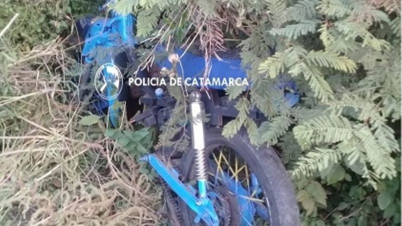 Recuperan una motocicleta sustraída