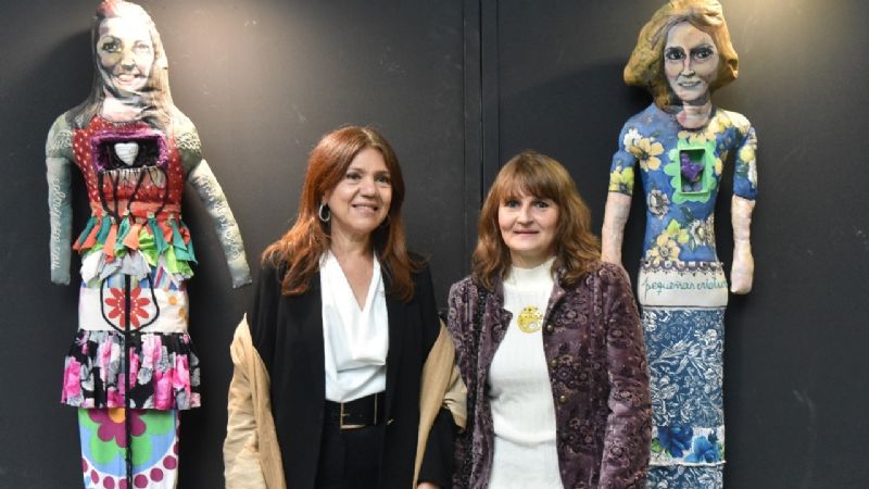 Ginocchio presentó en Diputados una muestra de homenaje a la mujer