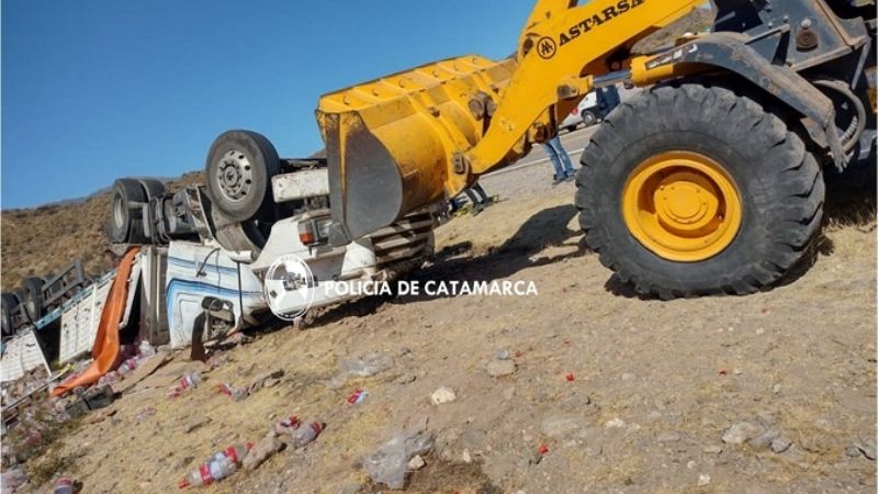 Murió un camionero en accidente fatal en La Cébila