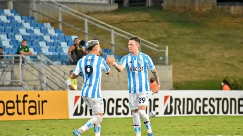 Con gol del “Colo” Moreno, Racing ganó en Brasil y es líder