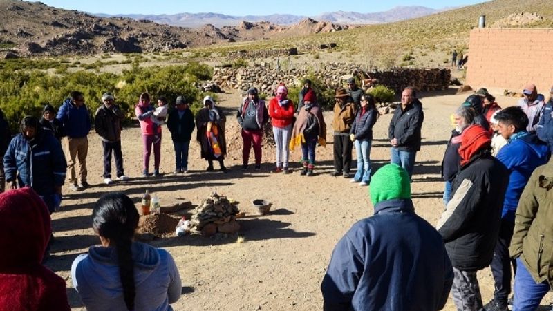 Por primera vez el Gobierno Provincial participó de una asamblea indígena