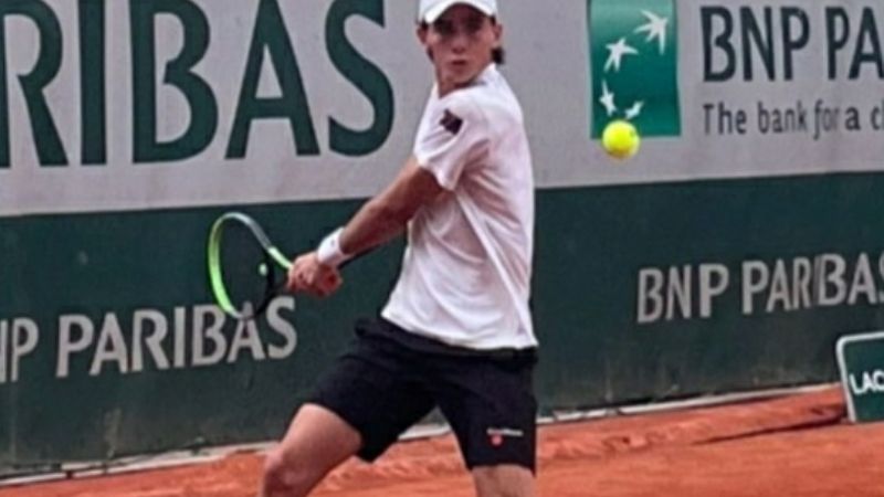 La Serna cayó en el debut en el single del Roland Garros Junior