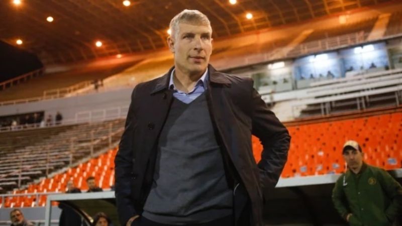 Martín Palermo renunció como entrenador de Aldosivi