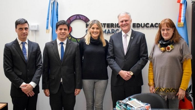 Catamarca y Australia coordinaron acciones en materia educativa