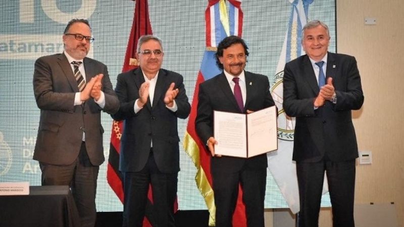 Catamarca, Salta y Jujuy conformaron oficialmente el Comité Regional del Litio