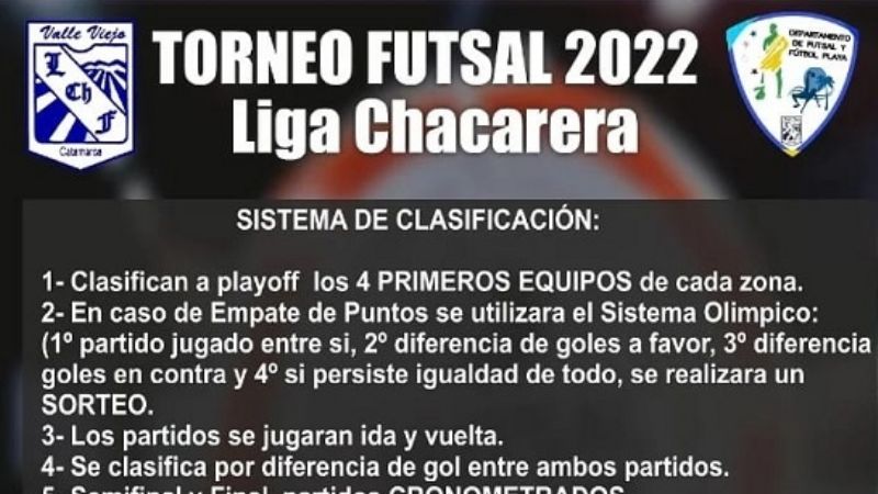 El Futsal chacarero define hoy los 4tos. de final