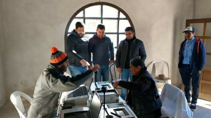 El trámite del DNI llegó a las zonas serranas de Santa María